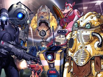 In the "Borderlands" series, what is the name of the enigmatic artificial intelligence companion?