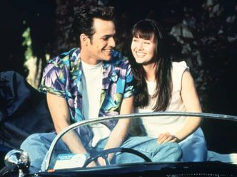 What type of car did Dylan McKay drive in high school?
