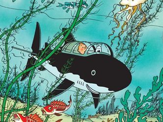 What infamous pirate's treasure does Tintin go after?