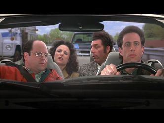 What car brand does Jerry predominantly drive throughout the series?