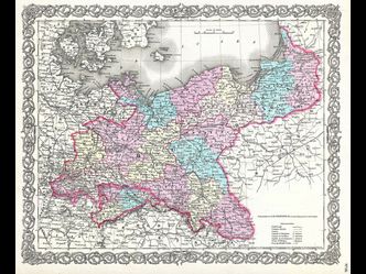 What German state was located on the southeast coast of the Baltic Sea?
