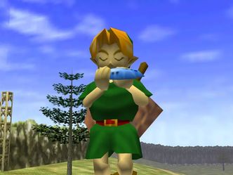 What musical instrument is reoccuring in the Zelda series?