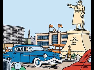 Which one is NOT a country in Tintin's world?