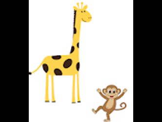 Which animal is taller?
