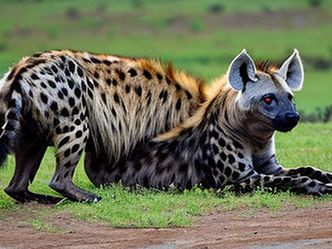What is unusual about Hyena reproduction?