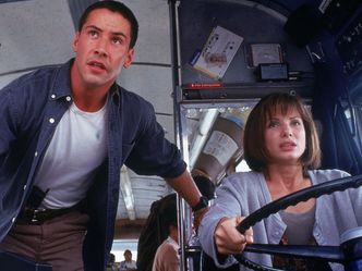 What speed did Sandra Bullock's 1994 bus have to stay above?