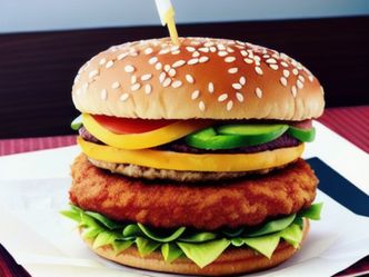 What is the name of McDonald's signature burger with two beef patties?