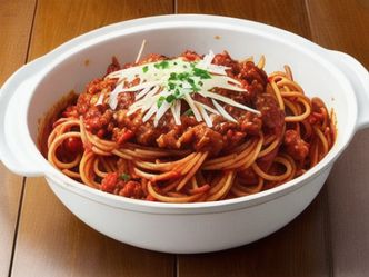 What is the main ingredient in Spaghetti Bolognese?