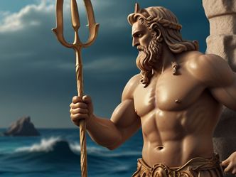 Which Greek god is the god of the sea?