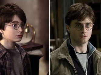 How old is Harry Potter in his first year at hogwarts?