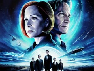 Which TV show features FBI agents Fox Mulder and Dana Scully investigating paranormal activities?