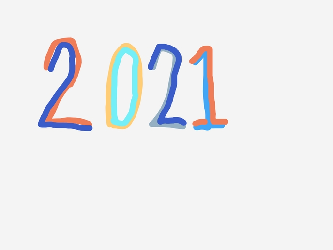 The Year 2021 in Drawings