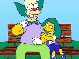 What is the name of Krusty the Clown's daughter? 