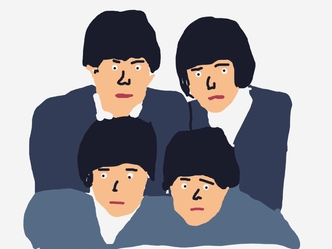 Which badly drawn musicians are these?