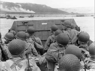 Where did the famous battle of Normandy (D-day) happen?