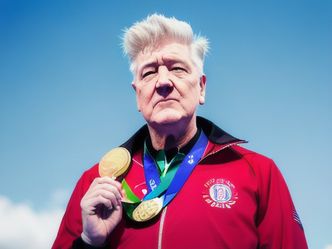 How many gold medals did David Lynch allegedly win?