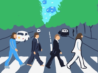 Guess the Beatles album cover by the drawing!