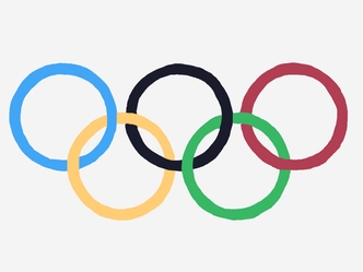 How many rings are there in the Olympic symbol?
