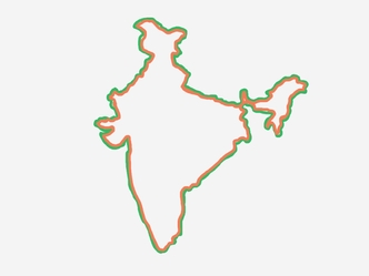 Locate the capital of India on the map!