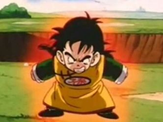Who is Gohan about to attack here?