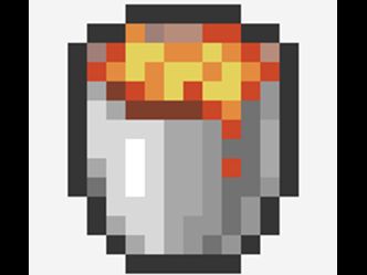 A Lava Bucket is capable of smelting how many blocks?