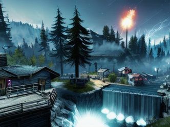 What is the name of the town where the original Alan Wake game takes place?