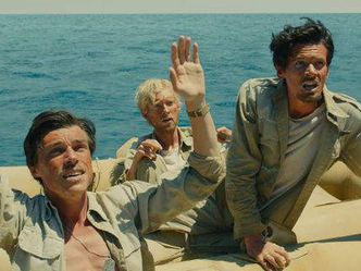 In the movie Unbroken, Louie and Phil were captured by Japanese sailors on ____ day adrift