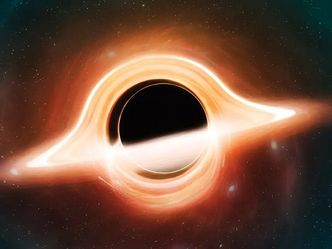 Which is not a property of a black hole?