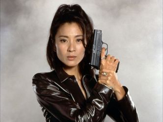 Michelle Yeoh was casted against which James Bond actor?