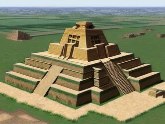What was the primary purpose of the Mesopotamian ziggurat?