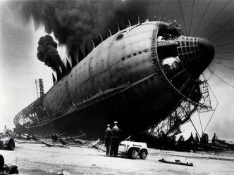 How many people died in the Hindenburg disaster in 1937?