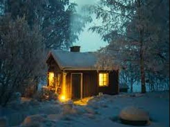 What is the name of the Finnish tradition of visiting friends and family to exchange gifts and eat together on Christmas