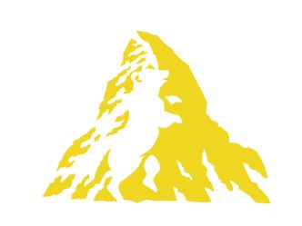 Which famous chocolate brand has a mountain as its logo?