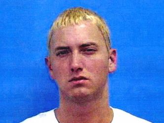 Why was Eminem arrested before this mugshot picture was taken?