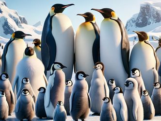 How many species of penguins are native to Antarctica?