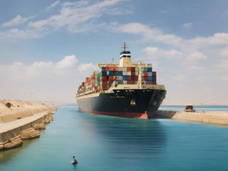 The Suez Canal connects which two bodies of water?