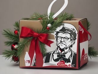 Which country is famous for serving KFC as a Christmas meal?