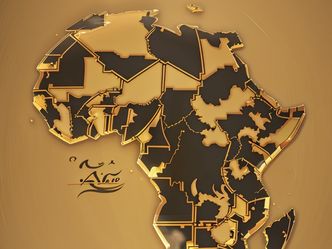 How many African countries' names end with the letter A?