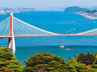 Which bridge is known as the world's longest suspension bridge?