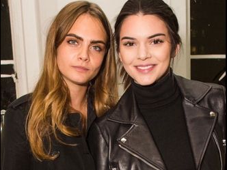 Kendall met … in her early stage of modelling career and became a close friend. Who is she?