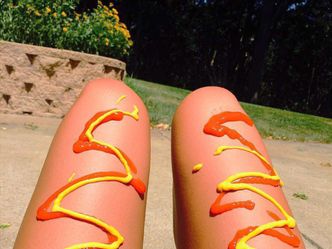 Hot dog or Legs?