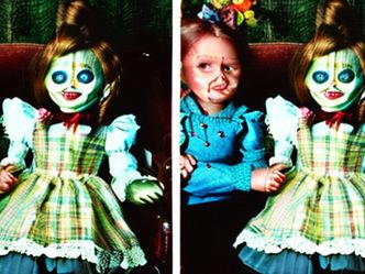 Which horror movie features a possessed doll named Annabelle?