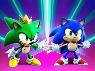 What are the collectible items Sonic gathers for power-ups?