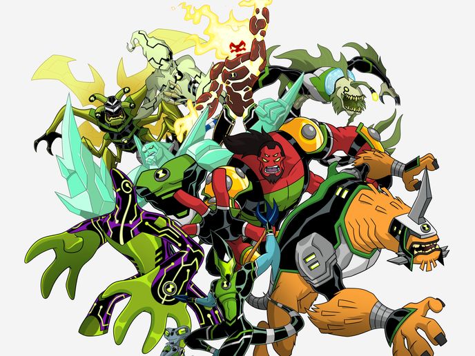 Guess The Name Of The Ben 10 Aliens