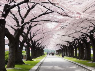 Which country is famous for its cherry blossom festivals?