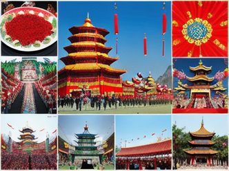 Chinese festivals use the lunar calendar, with Spring Festival as the year's first major event.