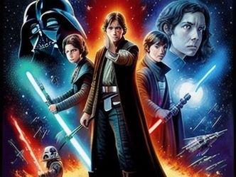 Order these Star Wars movies by release date, from earliest to latest.