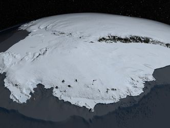 What is the average thickness of Antarctic ice sheet?